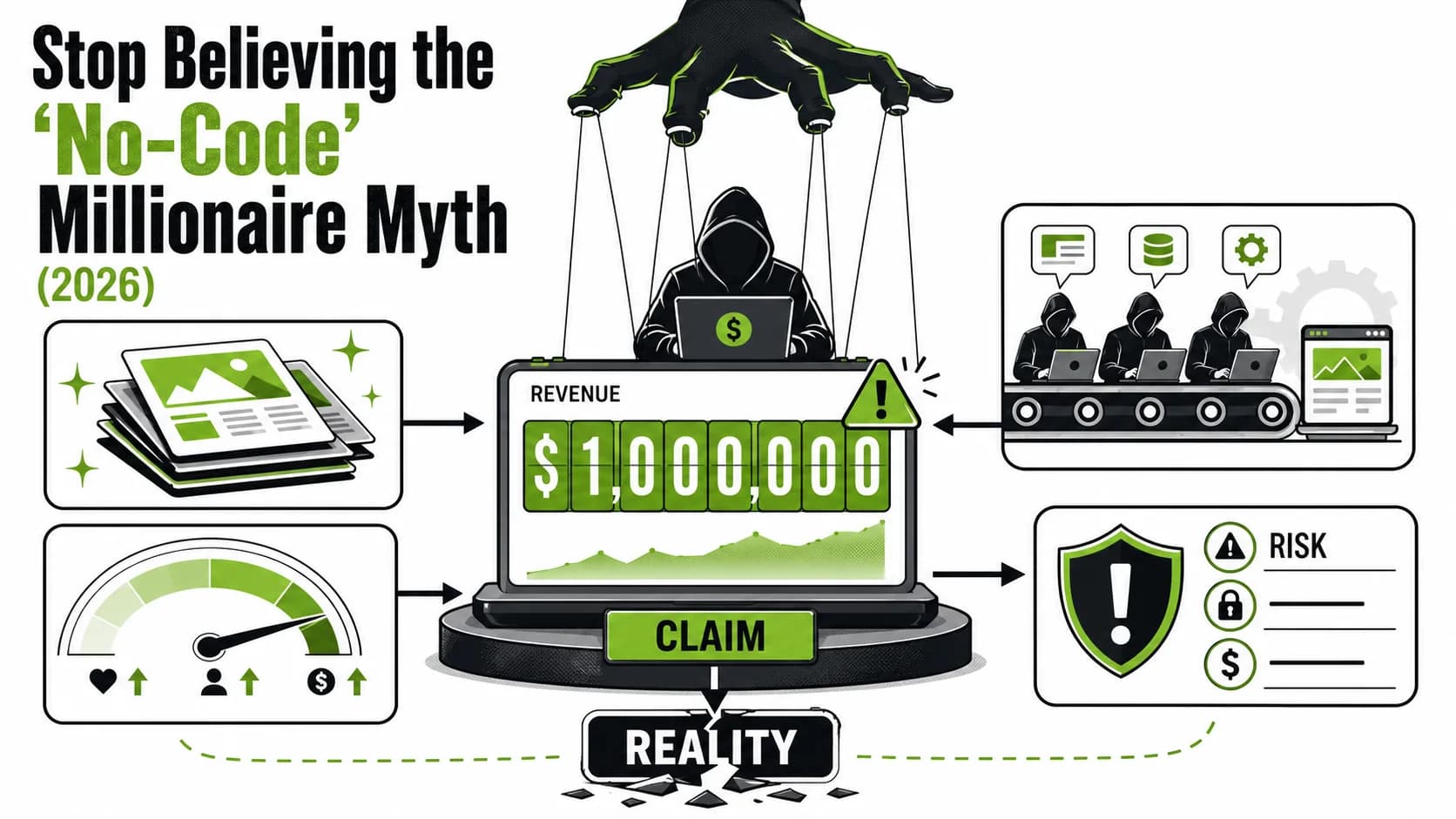 Stop Believing the 'No-Code' Millionaire Myth (2026)