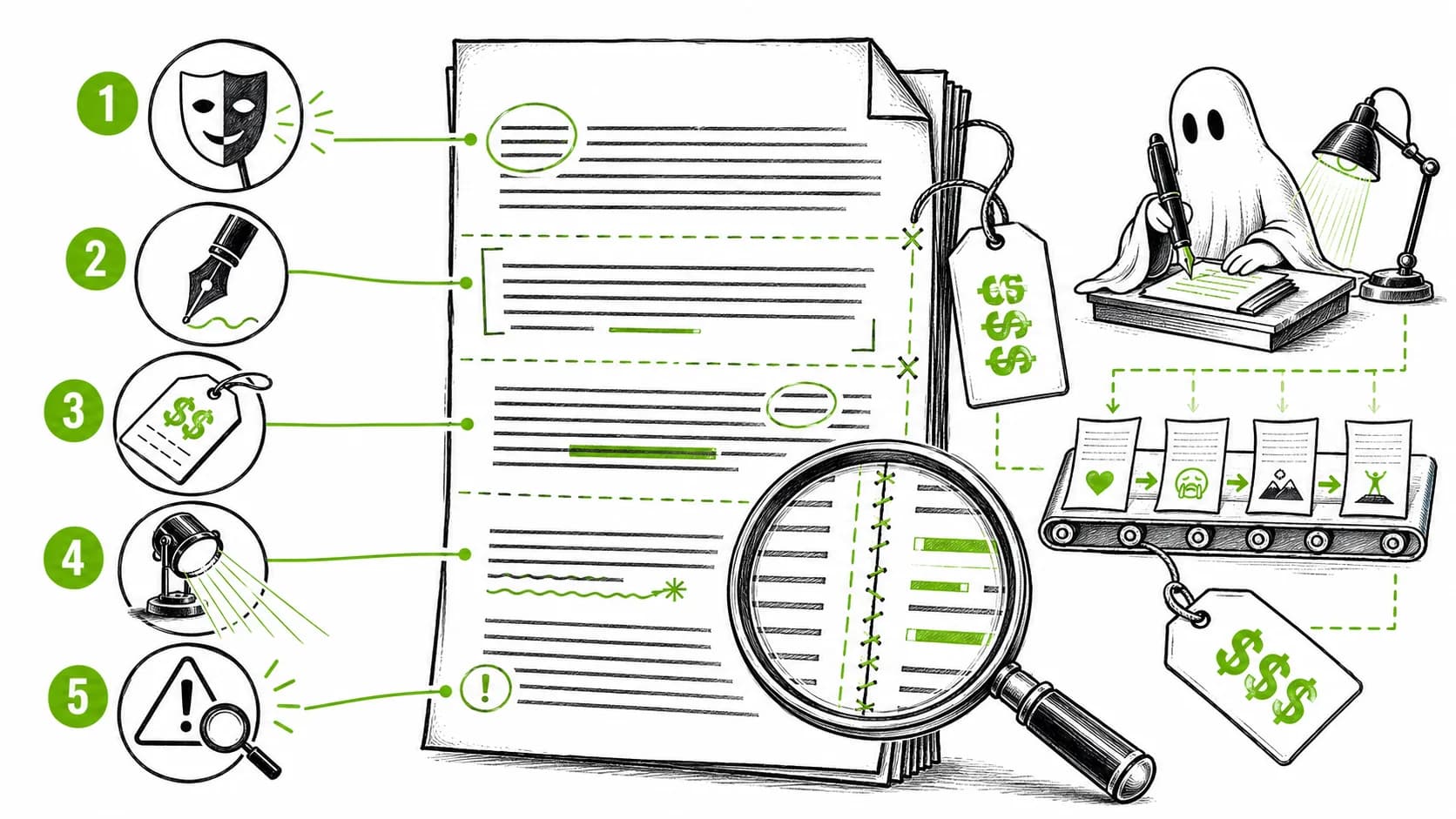 The 'Authentic' Founder's Ghostwriter: How to Spot When a Guru's 'Personal Story' Was Bought by the Paragraph