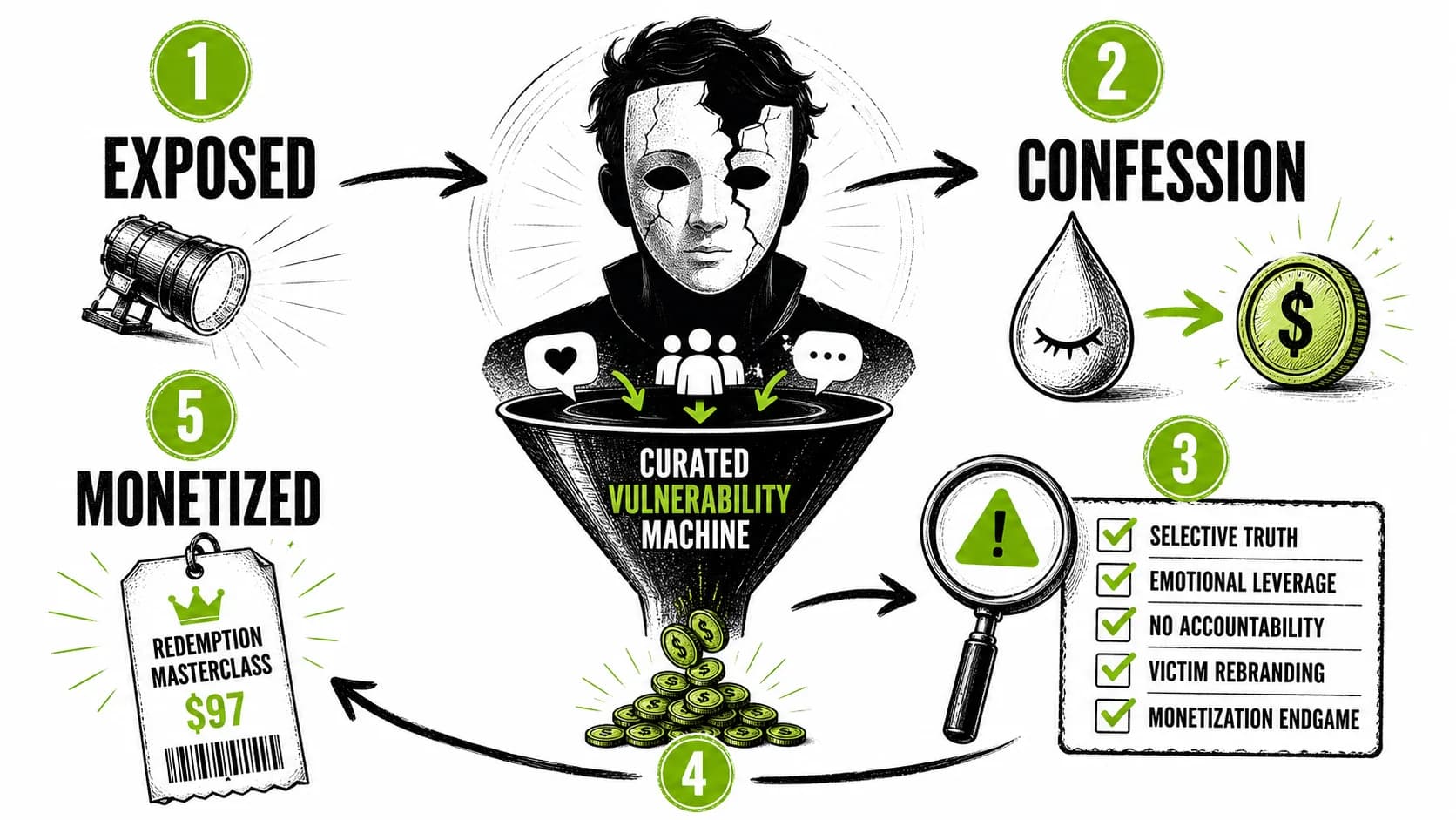 The ''Authentic'' Grift: How to Decode a Fake Founder''s Vulnerability Playbook