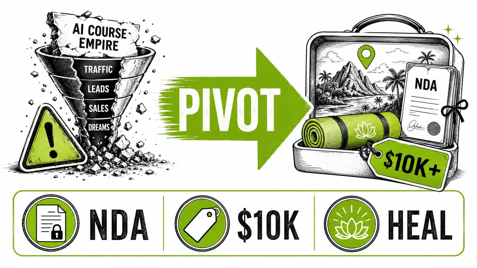 The 'Founder's Retreat' Grift: Decoding the Luxury Wellness Pivot of Exposed Gurus