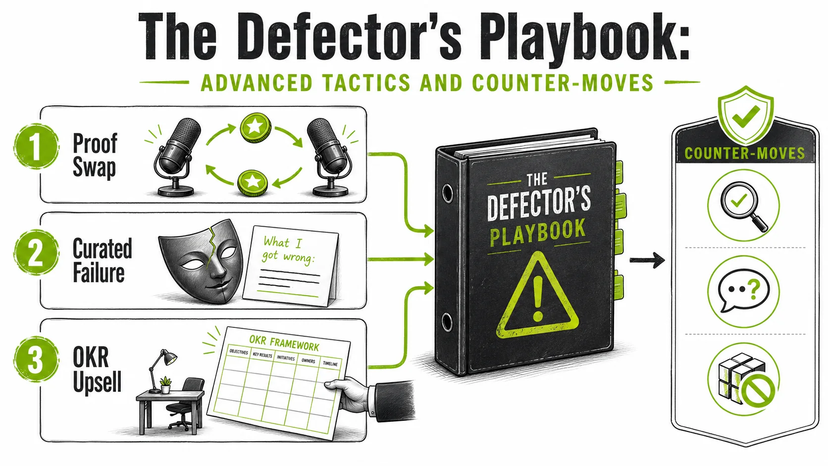 Screenshot of a complex, color-coded Notion page titled