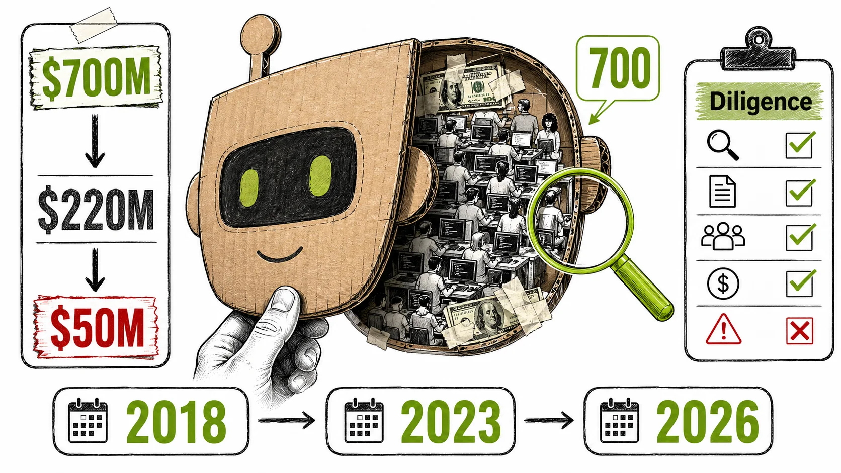 The Builder.ai Post-Mortem: How 700 Engineers Wore an AI Mask for 8 Years