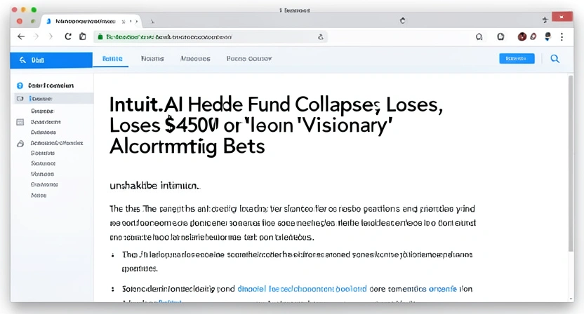 Screenshot of a Bloomberg terminal article headline: 