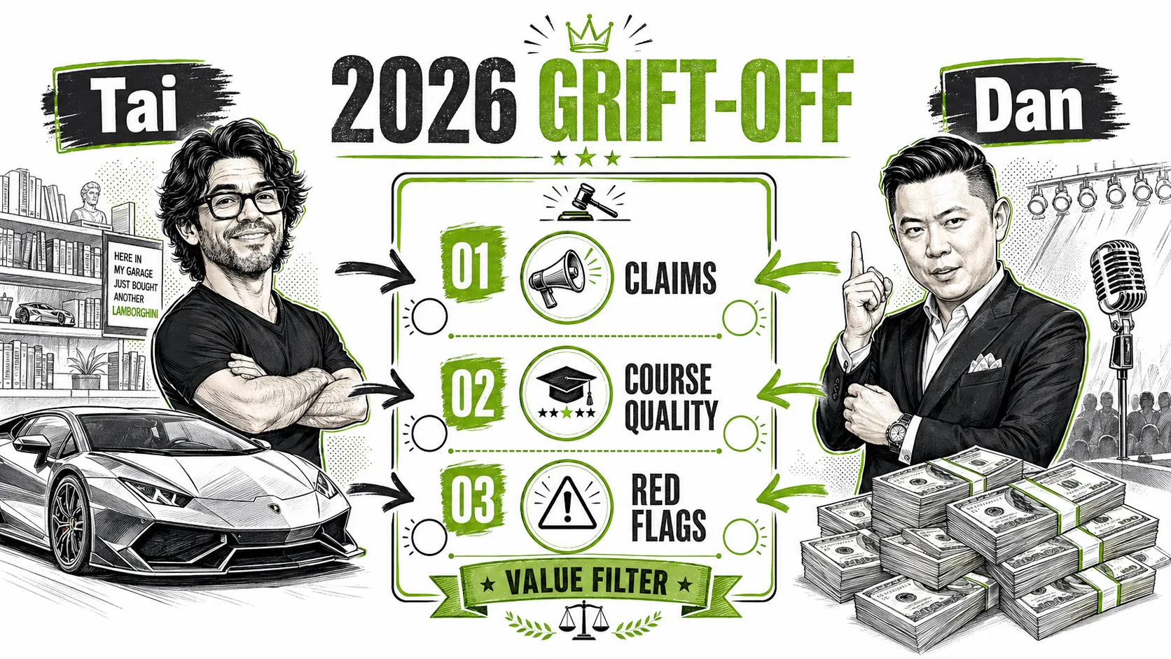Tai Lopez vs Dan Lok: The 2026 Grift-Off (Who Actually Delivers Value?)