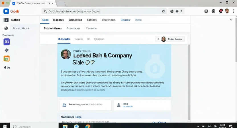 Screenshot of a side-by-side comparison on a forum like Reddit's r/Entrepreneur. The left panel shows a slide from a leaked PDF titled 'Bain & Co. - SMB Digital Maturity Matrix 2025 (CONFIDENTIAL).' The right panel shows an almost identical graphic from a guru's sales page, now branded as 'The Founder's OS: Digital Dominance Framework.'