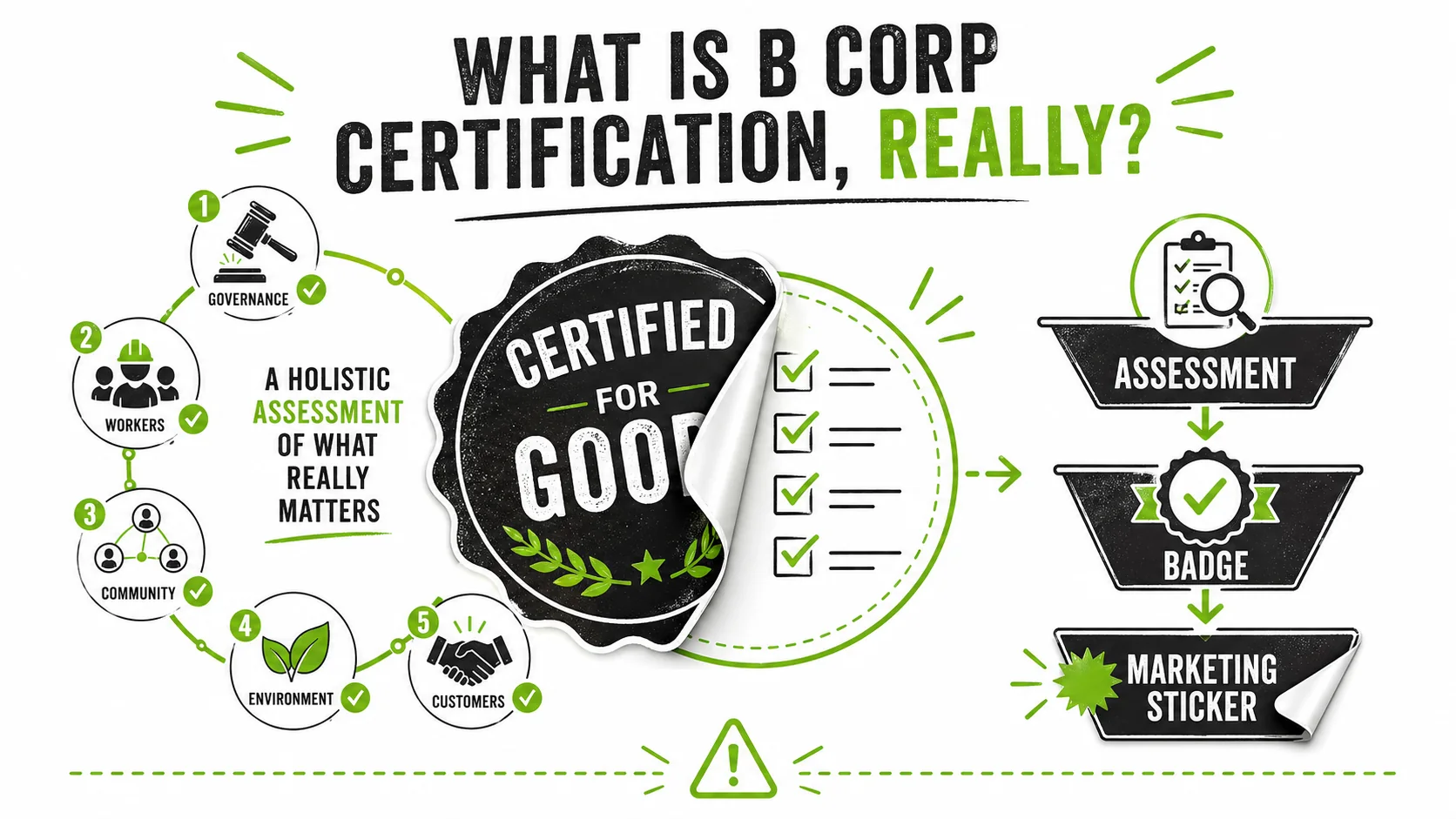 Screenshot of the official B Corp Certification website (bcorporation.net) showing the